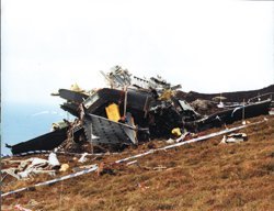 Chinook crash site