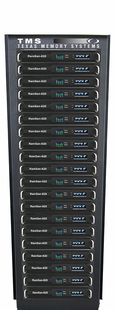 RamSan6200 Texas Memory Systems 100 Terabytes 100Tb data