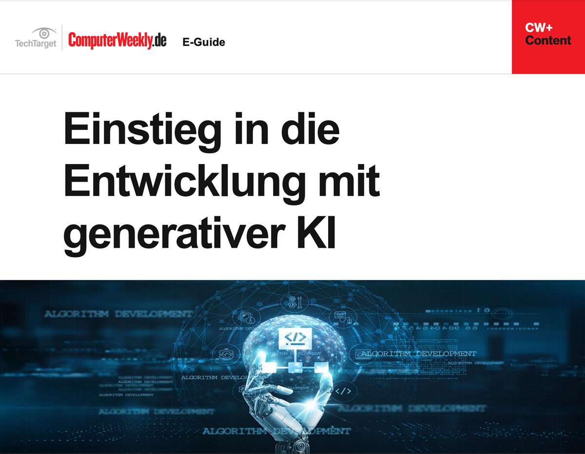 Kostenloser E-Guide: Softwareentwicklung mit generativer KI | Computer ...