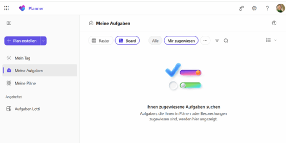 Microsoft Planner Screenshot