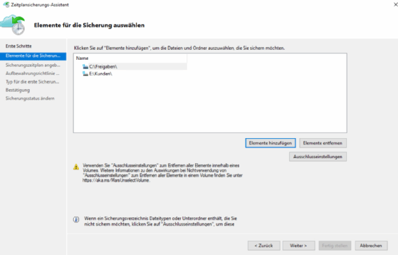 Abbildung 1: Windows Server-Backup lässt sich mit Nextcloud und anderen Tools kombinieren, um Daten aus Windows auf Nextcloud zu sichern.