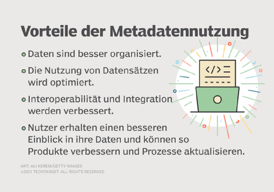 Abbildung 1: Es gibt verschiedene Anwendungsszenarien, in denen Metadaten zum Einsatz kommen.