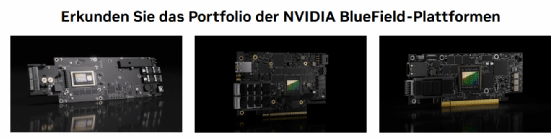 Abbildung 1: Nvidia bietet mit der BlueField-Plattform DPUs, die auch für KI-Rechenzentren interessant sind.