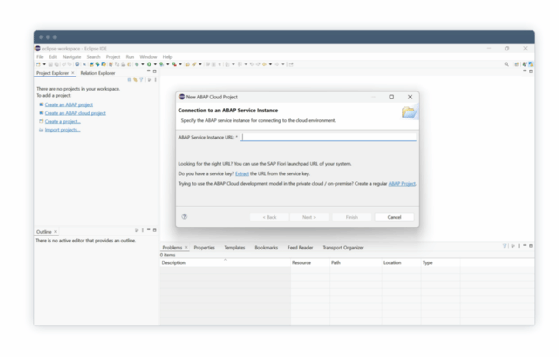 ABAP Development Tools in Eclipse
