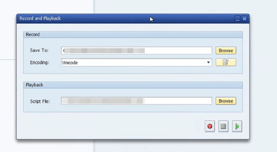 Skripte und Makros in SAP GUI Screenshot