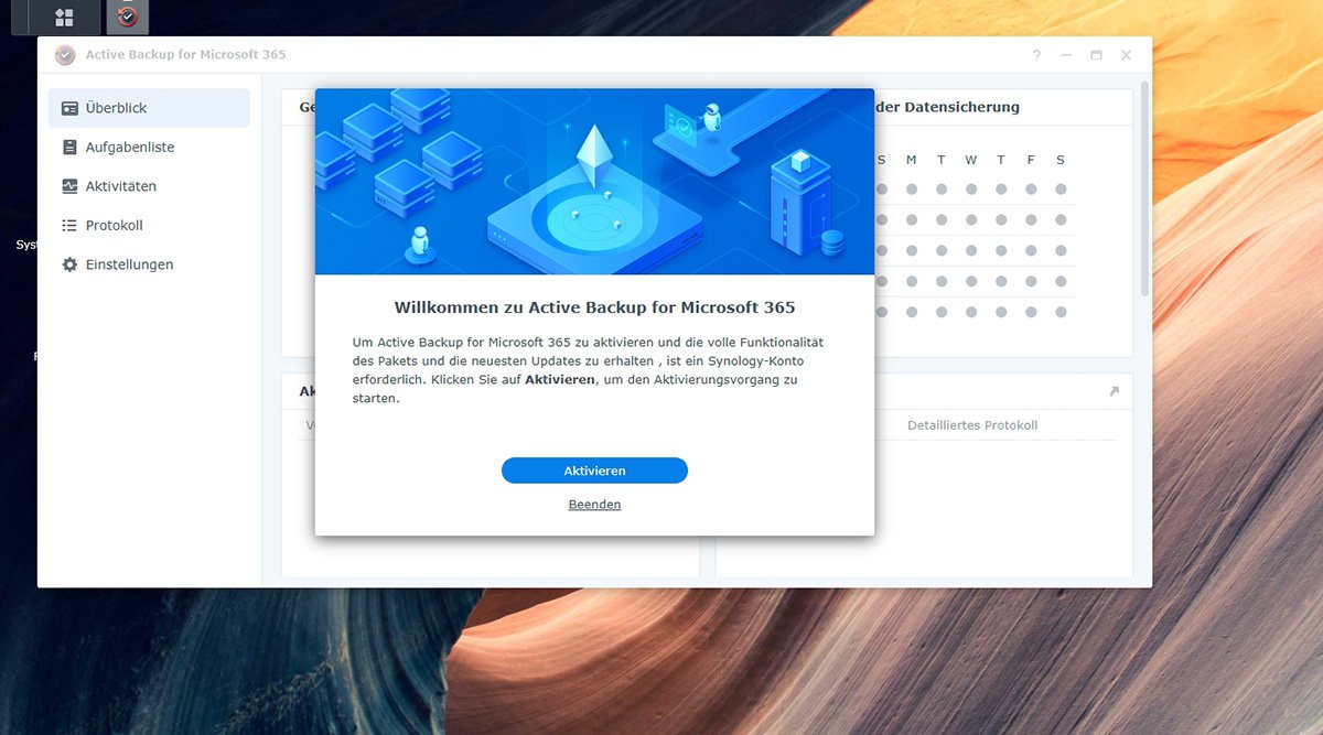 Synology Active Backup for Microsoft 365 und Google Workspace
