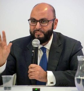 Photo shows solicitor Fahad Ansari, who was stopped under Schedule 7 powers